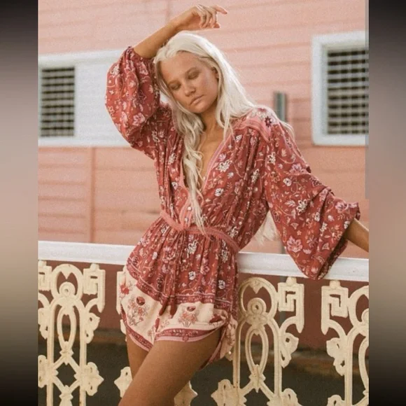 Spell and the Gypsy Portobello Roads romper size XS - Picture 11 of 12